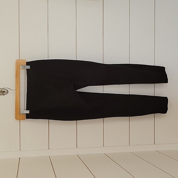 Banana Republic size 4 black stretch crop trousers - Picture 5 of 7